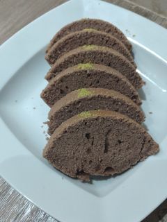 عکسی از دستور کیک شکلاتی یک تخم مرغی