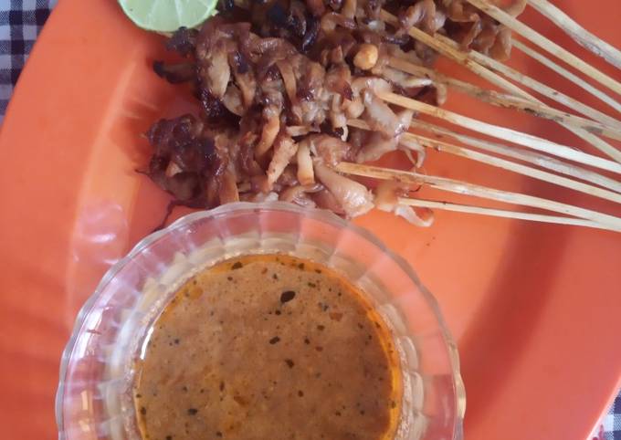Standar Resep bikin Sate Jamur Tiram yang sedap