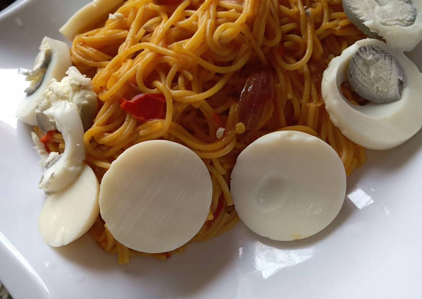 Spaghetti jallof