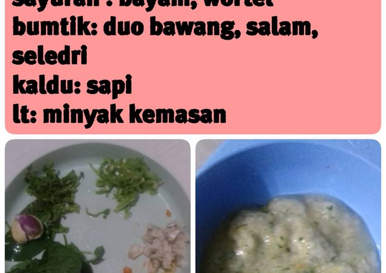 Resep Mpasi homemade oleh Andini Maharani Ratri Dewi - Cookpad