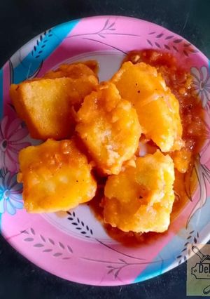 গার্লিক টম্যাটো ধোকলা (garlic tomato dhokla recipe in Bengali) রেসিপির প্রধান ছবি