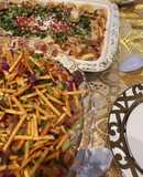 سلطة عيدان البطاطس 😋