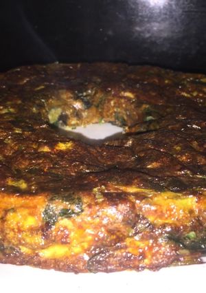 Una foto de Budín de vegetales