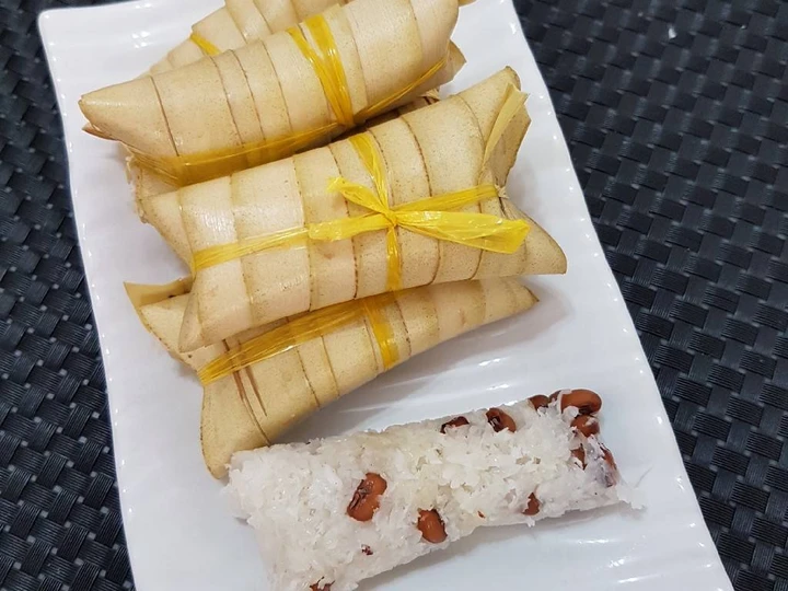 Simple Way Prepare Recipe Black-eyed-peas glutinous rice (Lepet) that is Delicious, Appealing}