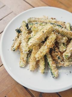 Foto resep Baked Zucchini Fries