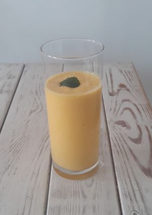 Zdjęcie przepisu Mango lassi.