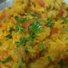 Tomato rice A picture of Tomato rice.