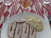 Una foto de fiambre de pavo
