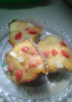 Foto resep Muffin keju sosis magic com ala nia