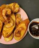 Bánh mì tôm chiên