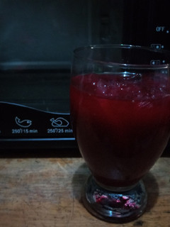 A picture of Beetroot juice.