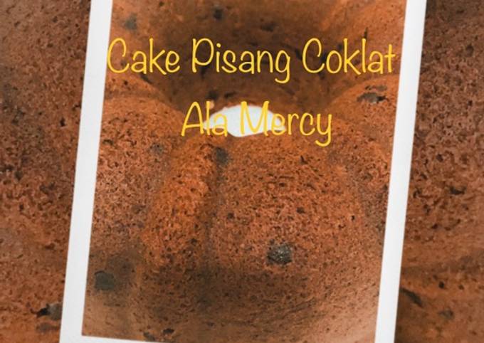 Cake Pisang Coklat ala Mercy ☺️