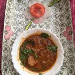 Gatte ki sabji A picture of Gatte ki sabji.