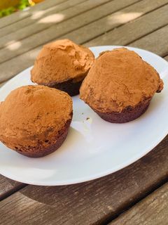 Una foto de Cupcake de trufa