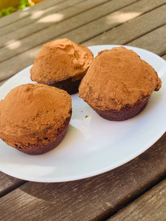 Una foto de Cupcake de trufa