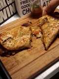 Burrito vegetariano de frijoles y vegetales