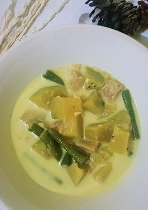 Foto resep Sayur lodeh labu kuning