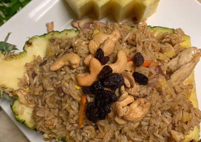 Recipe of Homemade Pineapple fried rice