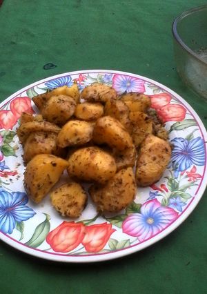 Una foto de Papas doradas