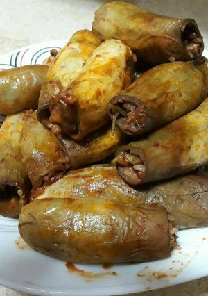 صورة لوصفة محشي باتنجان