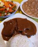 Asado de Carne con Fréjoles