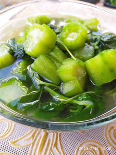 Foto resep Sayur bening oyong bayam