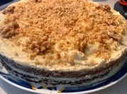 Una foto de frosting queso crema