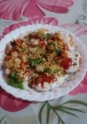 পাপড়ি চাট (Papdi Chaat Street Style Recipe in Bengali) রেসিপির প্রধান ছবি
