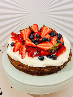 Una foto de Torta húmeda de chocolate