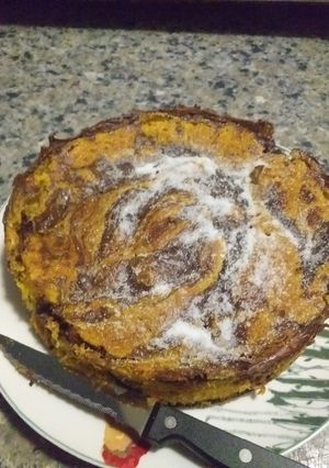 Una foto de Bizcocho de calabaza fácil