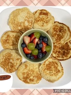 A picture of Buttermilk Pancakes.