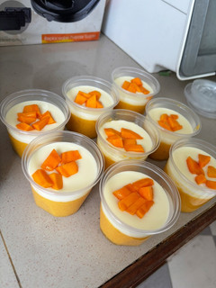 Foto resep Pudding Mangga Vla Keju