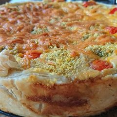 A picture of Spinach Quiche.