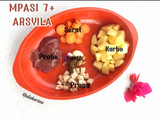 Bubur kentang ati ayam (MPASI 7+)