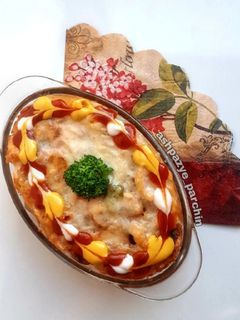 عکسی از دستور پاستای مرغ و کلم بروکلی 🌸