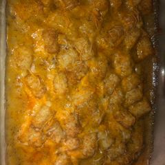 A picture of Ultimate tator tot casserole 🤠.