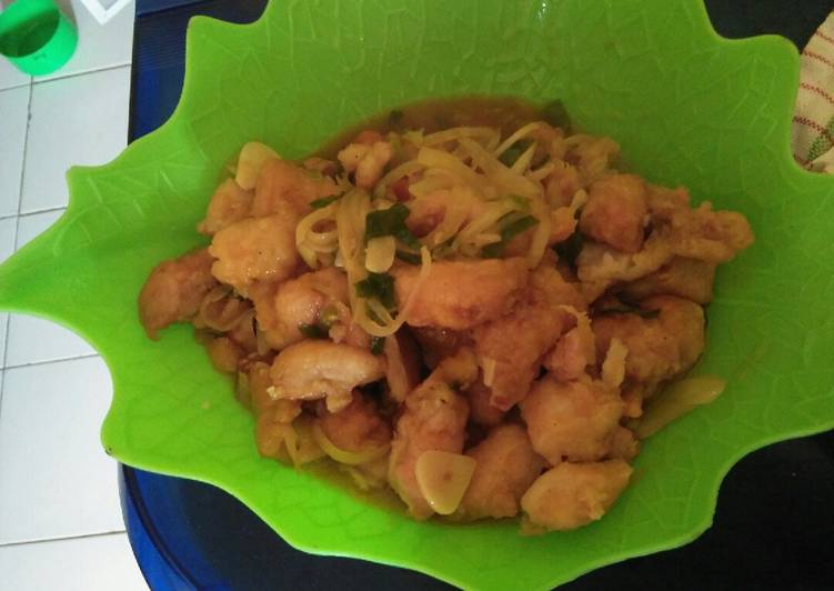 Resep Saus sambal Ayam fillet Anti Gagal