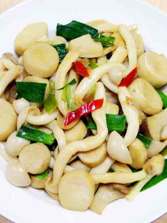 【厚生廚房】蠔油炒雙菇 的食譜成品照片