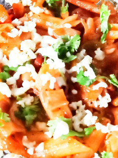 वेजिटेबल मसाला पास्ता(Vegetable masala pasta recipe in hindi) रेसिपी मुख्य फोटो