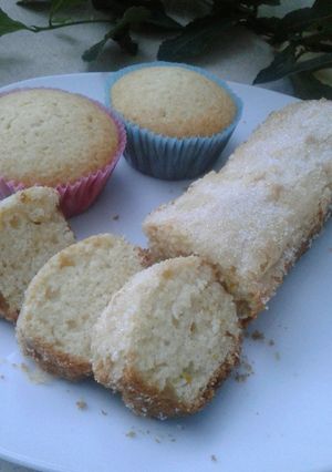 Una foto de Budín y muffins de helado, muy fácil
