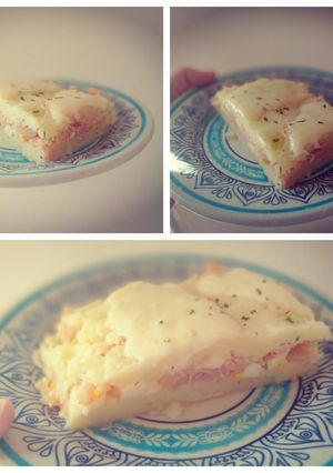 Una foto de Pastel de Jamón y Queso