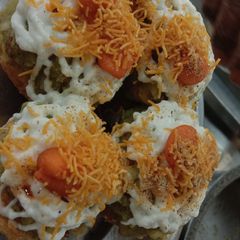A picture of Cream Golgappe.