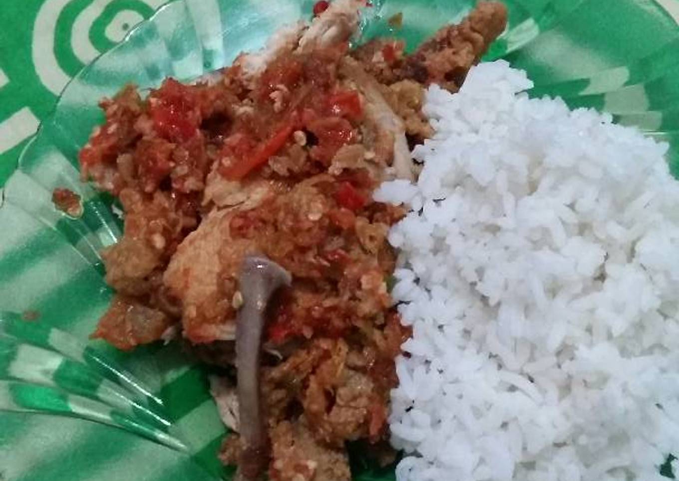 Ayam geprek