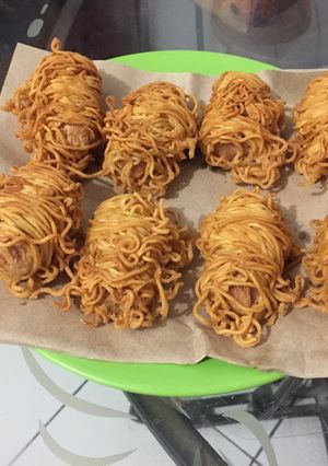 Foto resep Indomie Sosis Goreng Telur Crispy