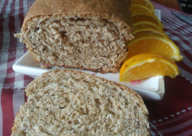 Pan de molde integral sin azucar receta