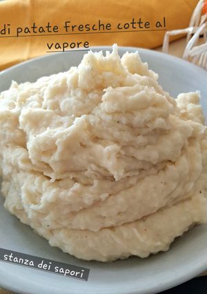 Foto di 🥔Purè Di Patate Fresche Cotte Al Vapore 🍃