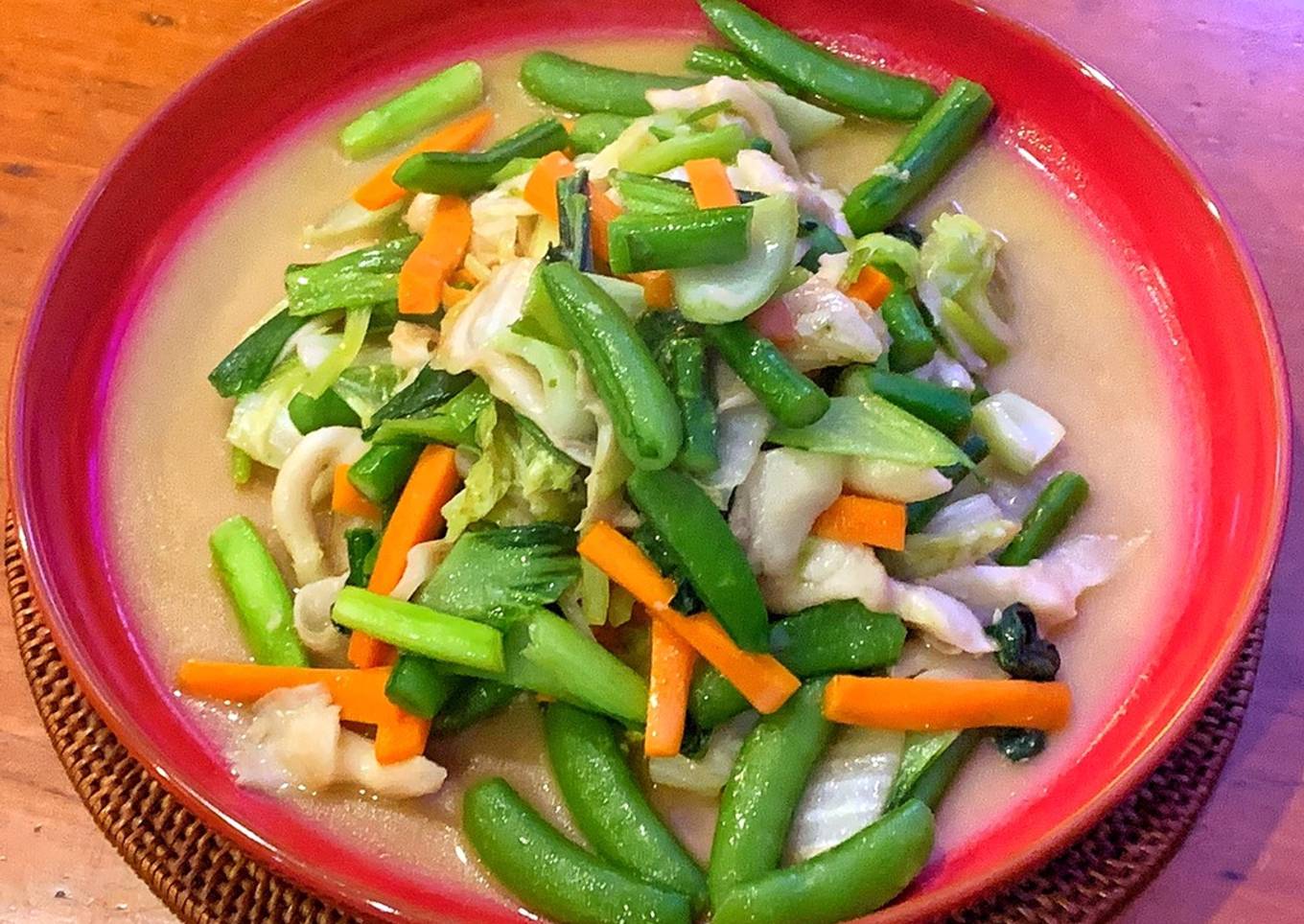 Yasai Itame (Japanese stir fried vegetables)