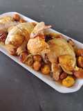 Roast Chicken with Mirabelle Plums