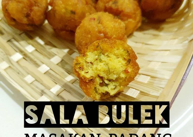 Sala bulek(Cucur bulat)Minang Padang cuisine