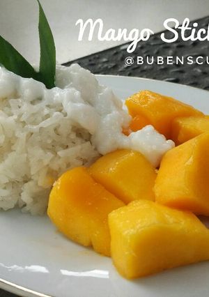 Foto resep Mango Sticky Rice (ketan mangga)